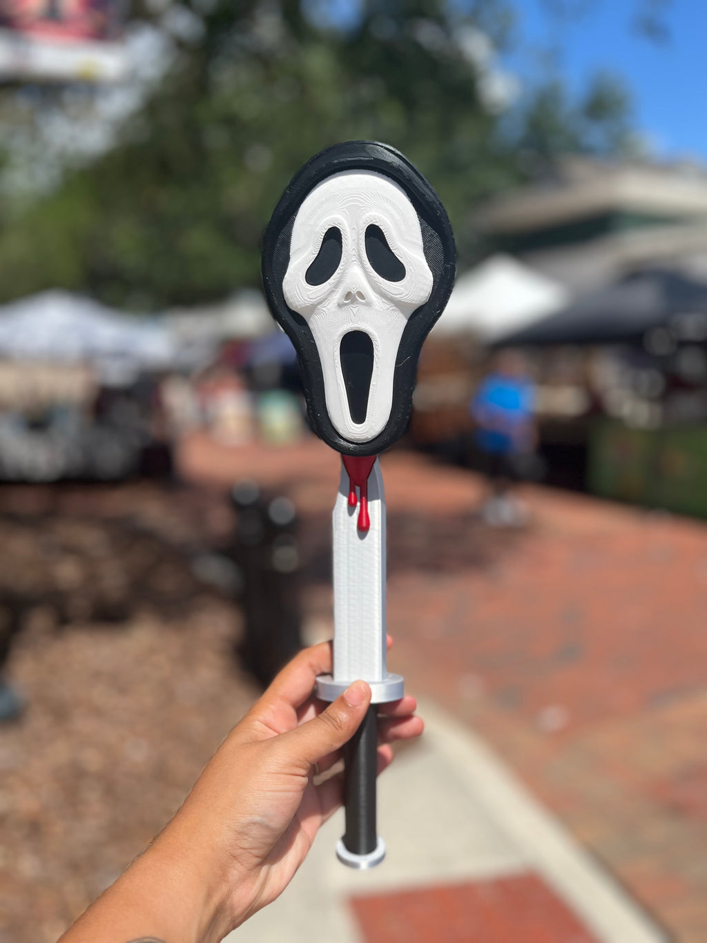 Scary Mask Tap To Pay