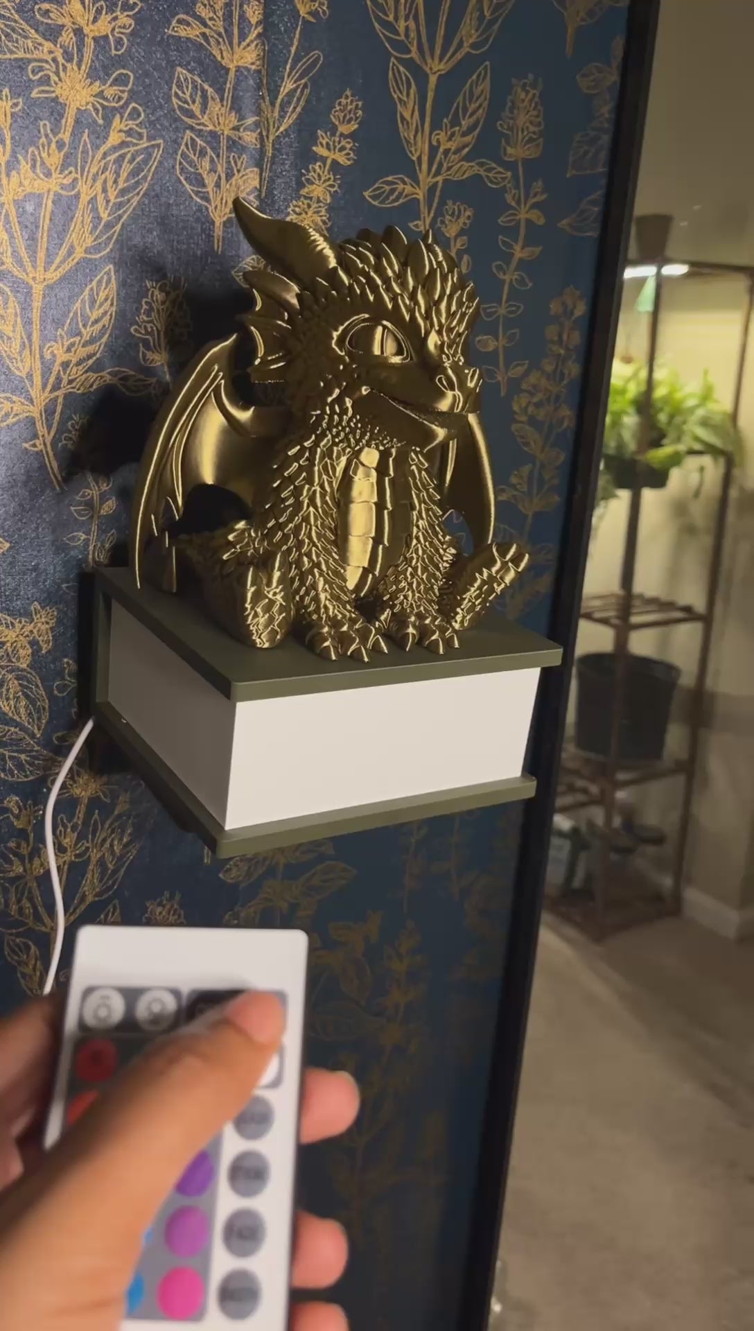 Dragon Book Lamp